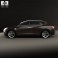Tesla Model X 2014 3d model