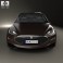 Tesla Model X 2014 3d model