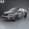 Toyota Corolla Axio 2012 3d model