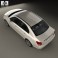 Toyota Corolla Axio 2012 3d model