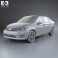 Toyota Corolla Axio 2012 3d model