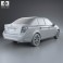 Toyota Corolla Axio 2012 3d model