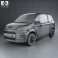 Toyota Porte 3-door hatchback 2012 3d model