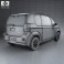 Toyota Porte 3-door hatchback 2012 3d model