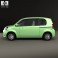 Toyota Porte 3-door hatchback 2012 3d model