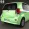 Toyota Porte 3-door hatchback 2012 3d model