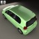 Toyota Porte 3-door hatchback 2012 3d model