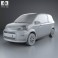 Toyota Porte 3-door hatchback 2012 3d model