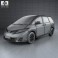 Toyota Previa 2013 3d model