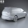Toyota Previa 2013 3d model