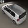 Toyota Spade 3-door hatchback 2012 3d model