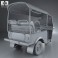 Tuk-Tuk Thailand 1980 3d model