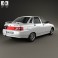 VAZ Lada 2110 sedan 1995 3d model