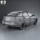 VAZ Lada 2112 hatchback 1995 3d model
