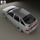 VAZ Lada 2112 hatchback 1995 3d model