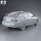 VAZ Lada 2112 hatchback 1995 3d model