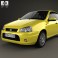 Lada Kalina (1119) hatchback Sport 2011 3d model
