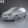 Lada Kalina (1119) hatchback Sport 2011 3d model