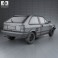 Volkswagen Polo coupe 1990 3d model