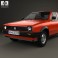Volkswagen Polo coupe 1990 3d model