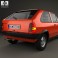 Volkswagen Polo coupe 1990 3d model