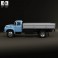 ZIL 130 Flatbed Truck 1964 3d model