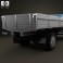 ZIL 130 Flatbed Truck 1964 3d model