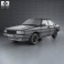 Audi 80 (B2) 1985 3d model