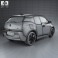 BMW i3 2014 3d model