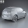 BMW i3 2014 3d model