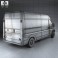 Fiat Ducato Panel Van LWB 2012 3d model