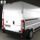 Fiat Ducato Panel Van LWB 2012 3d model