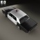 Ford Galaxie 500 Police 1966 3d model