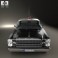 Ford Galaxie 500 Police 1966 3d model