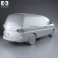Hyundai H-1 Passenger Van 1997 3d model