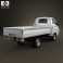 Hyundai HR (Porter) Flatbed Truck 2013 3d model