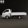 Hyundai HR (Porter) Flatbed Truck 2013 3d model