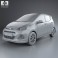 Hyundai i10 2014 3d model