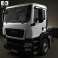 MAN TGS Chassis Truck 2012 3d model
