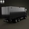 Mercedes-Benz Actros Box Truck 2002 3d model