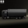 Mercedes-Benz Actros Box Truck 2002 3d model