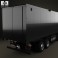 Mercedes-Benz Actros Box Truck 2002 3d model