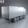 Mercedes-Benz Actros Box Truck 2002 3d model