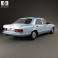 Mercedes-Benz S-Class (W126) 1979 3d model