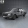 Mercedes-Benz S-Class (W126) 1979 3d model