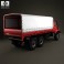 Mercedes-Benz Zetros Flatbed Truck 2008 3d model