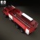 Mercedes-Benz Zetros Rosenbauer Fire Truck 2008 3d model