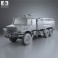 Mercedes-Benz Zetros Rosenbauer Fire Truck 2008 3d model