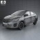 Mitsubishi Attrage 2013 3d model