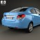 Mitsubishi Attrage 2013 3d model